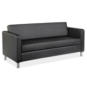 black sofa